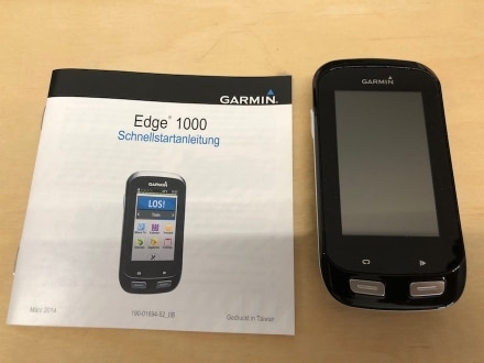 Garmin edge 1000 Test