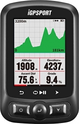 Wasserfest Herzfrequenz-Sensor IGS50 Fahrrad GPS Computer Kabellos Bluetooth 