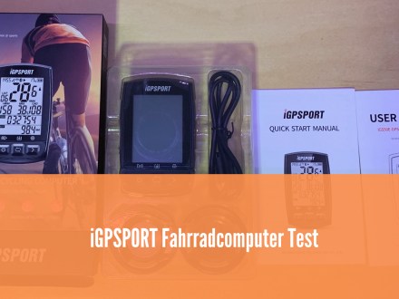 iGPSPORT Fahrradcomputer Test